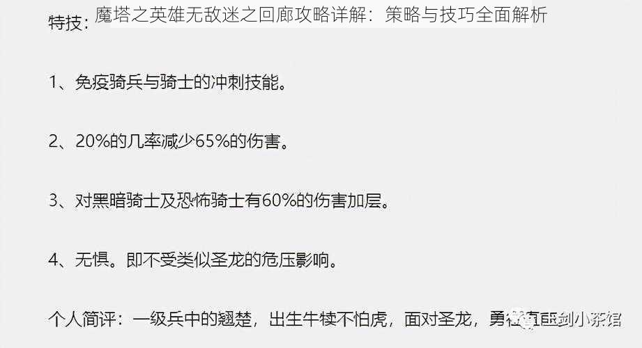 魔塔之英雄无敌迷之回廊攻略详解：策略与技巧全面解析