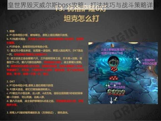 拳皇世界毁灭威尔斯boss攻略：打法技巧与战斗策略详解