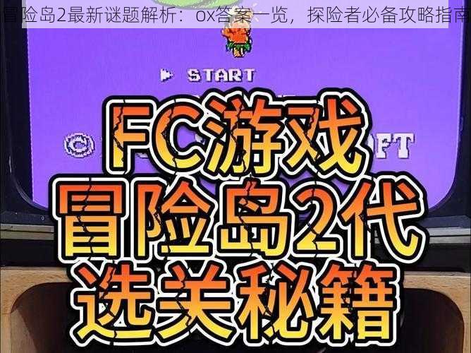 冒险岛2最新谜题解析：ox答案一览，探险者必备攻略指南