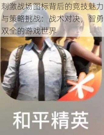 刺激战场图标背后的竞技魅力与策略挑战：战术对决，智勇双全的游戏世界