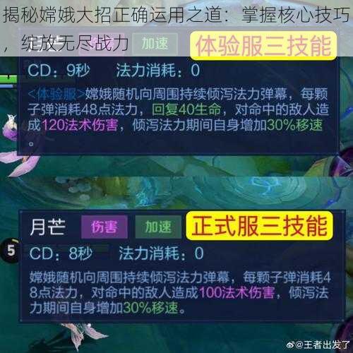 揭秘嫦娥大招正确运用之道：掌握核心技巧，绽放无尽战力