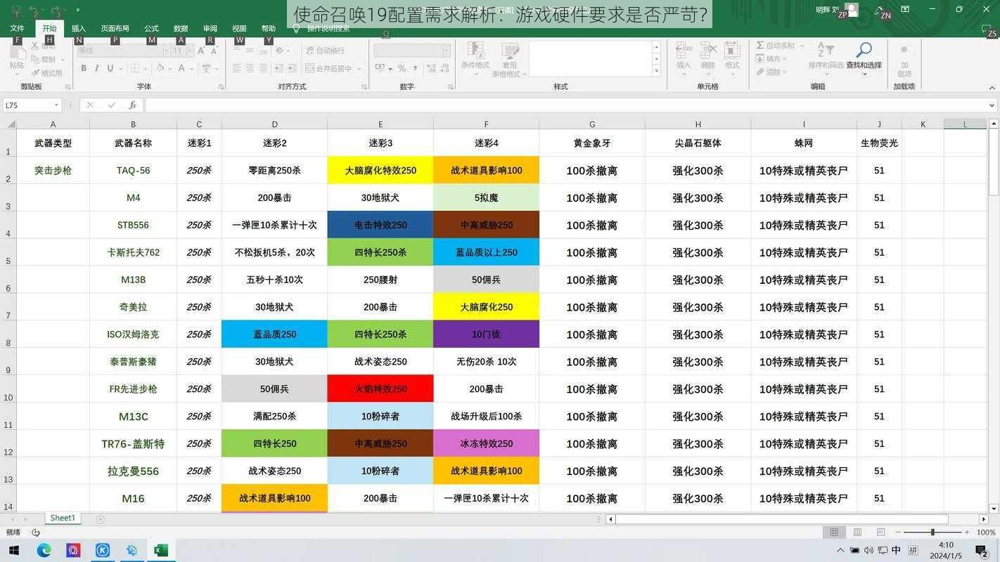 使命召唤19配置需求解析：游戏硬件要求是否严苛？