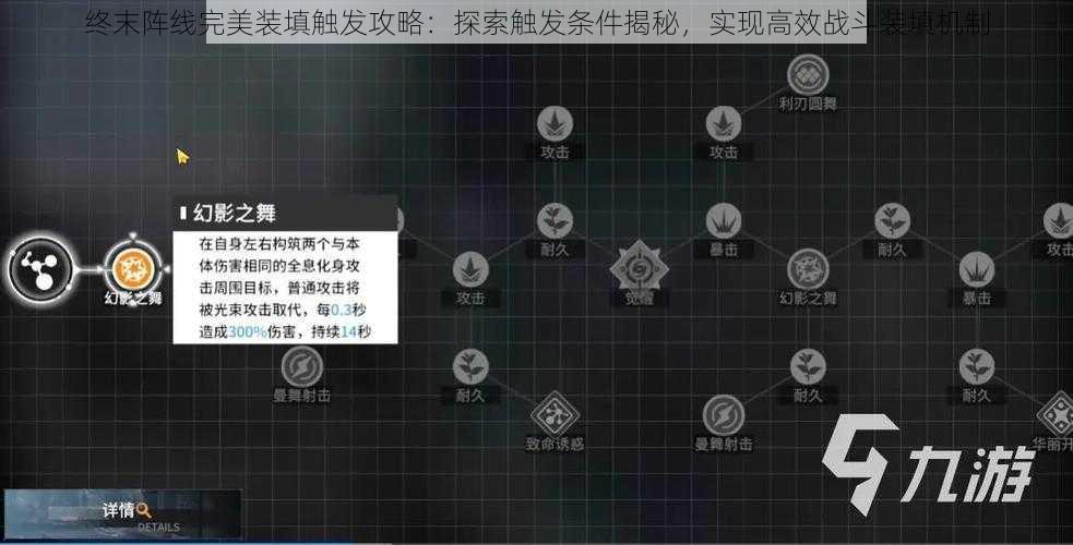 终末阵线完美装填触发攻略：探索触发条件揭秘，实现高效战斗装填机制
